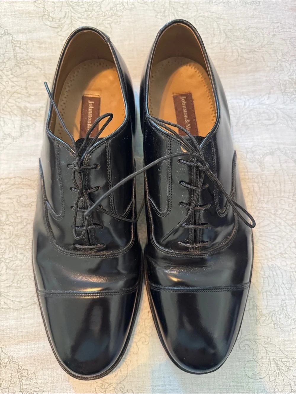 Johnston & Murphy sleek black